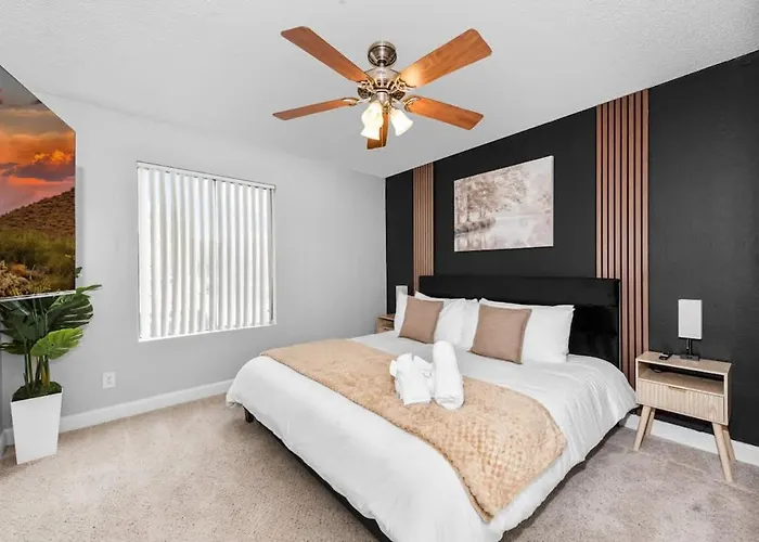 Modern 2br For 7 Pools Fitness Center & Pet-friendly Apartament Tempe